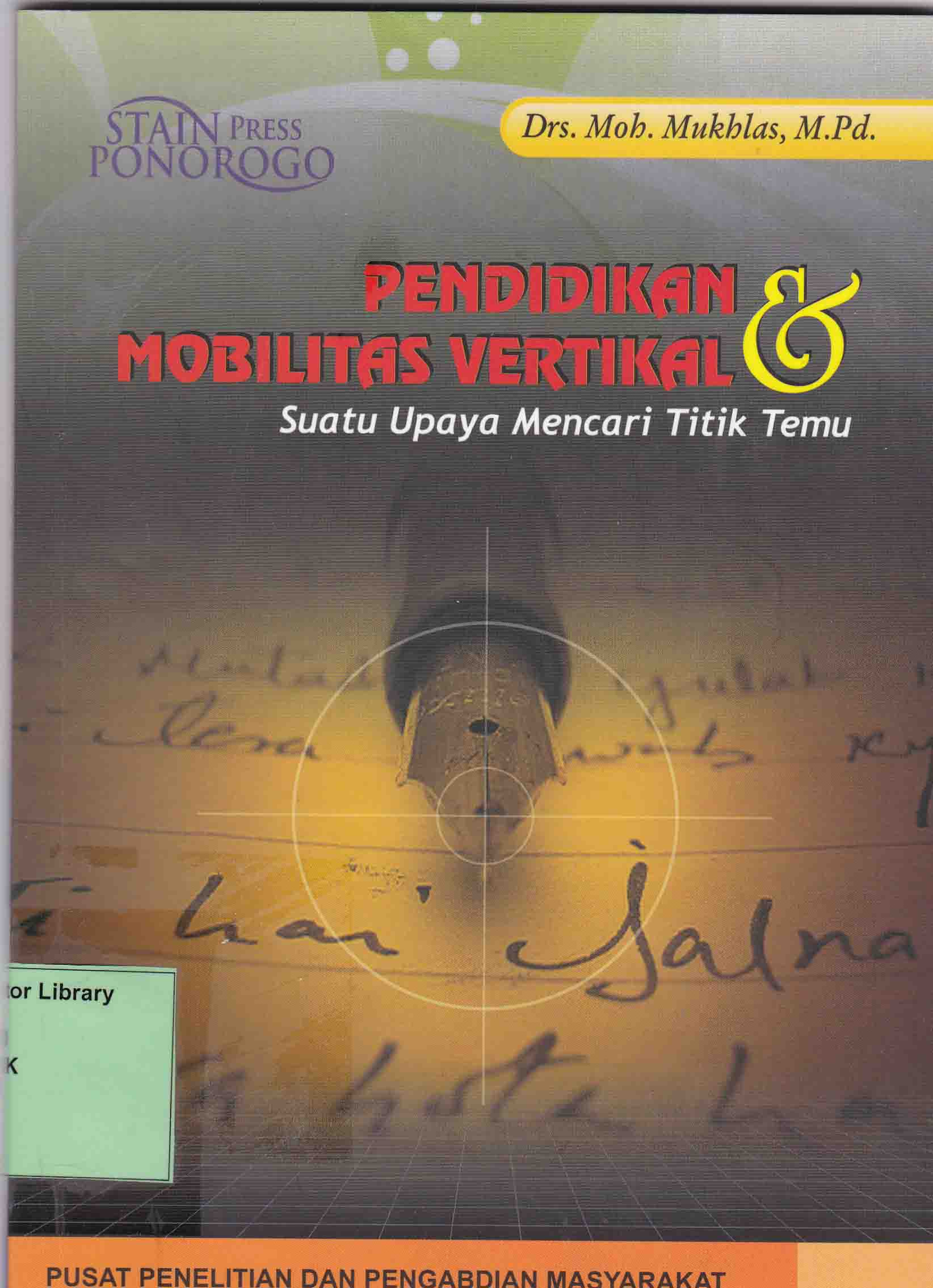 Pendidikan Mobilitas Vertikal dan Suatu Upaya Mencari Titik Temu